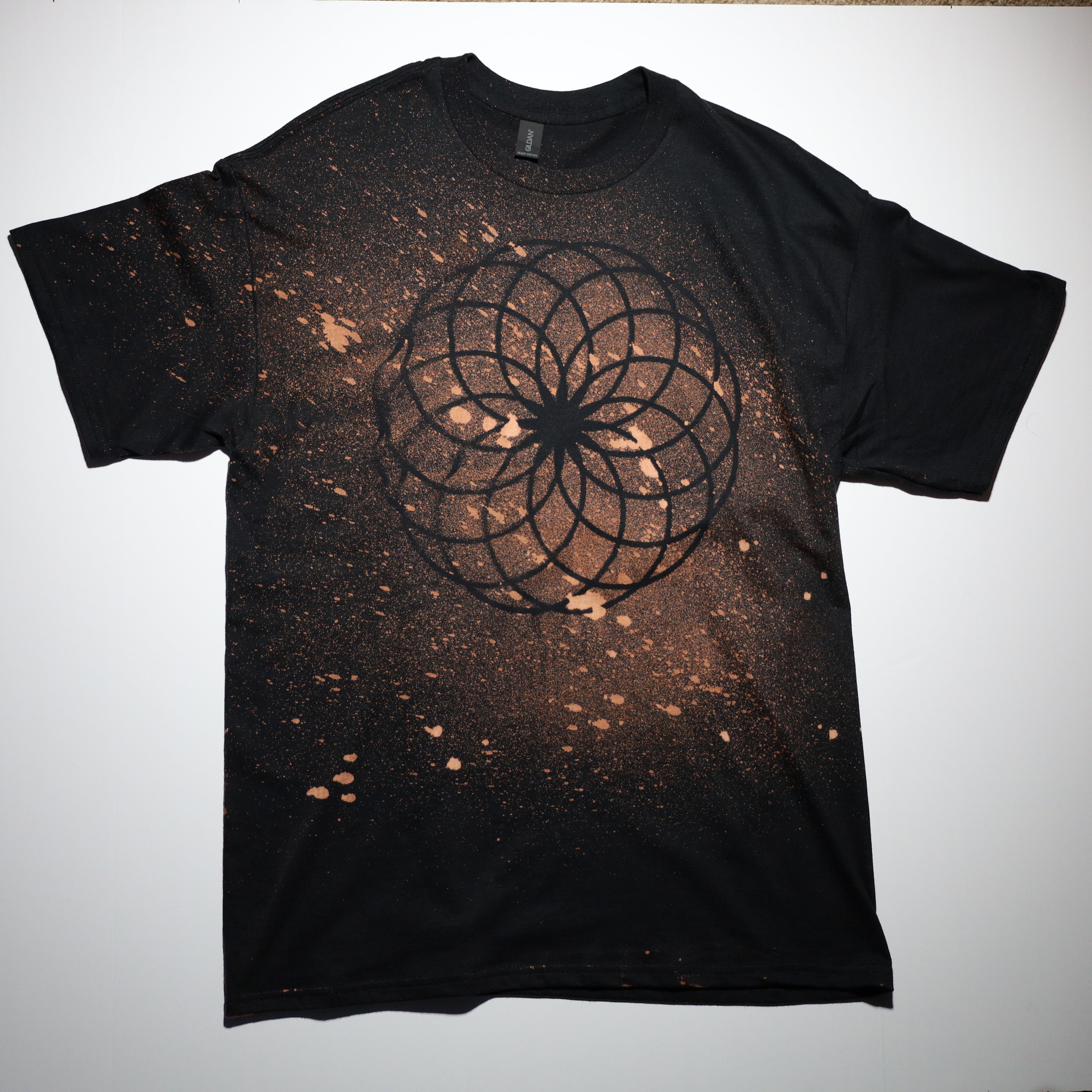 Sacred Geometry Designed T-shirt 17 of 50 LARGE (Seed Of Life)
