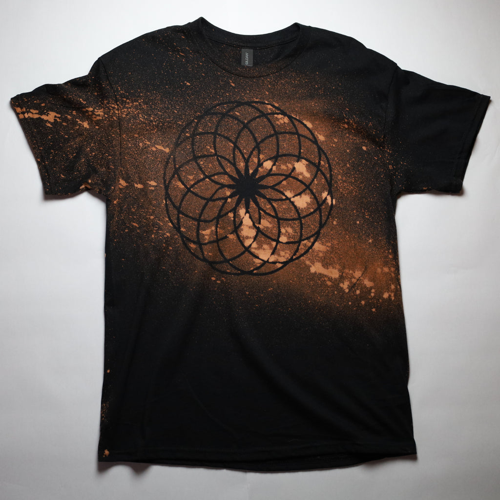 Sacred Geometry Designed T-shirt 21 of 50 LARGE (Seed Of Life)