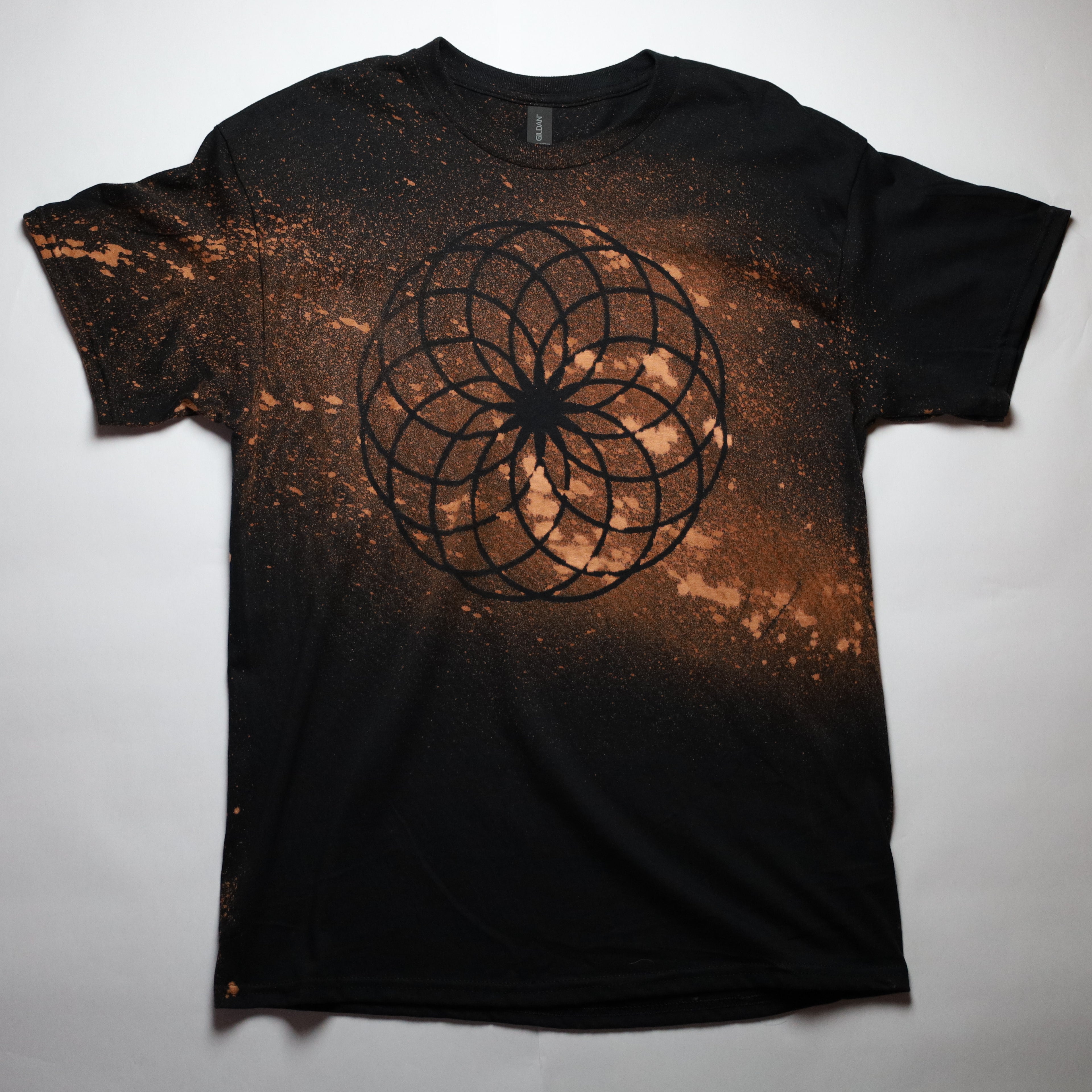 Sacred Geometry Designed T-shirt 21 of 50 LARGE (Seed Of Life)