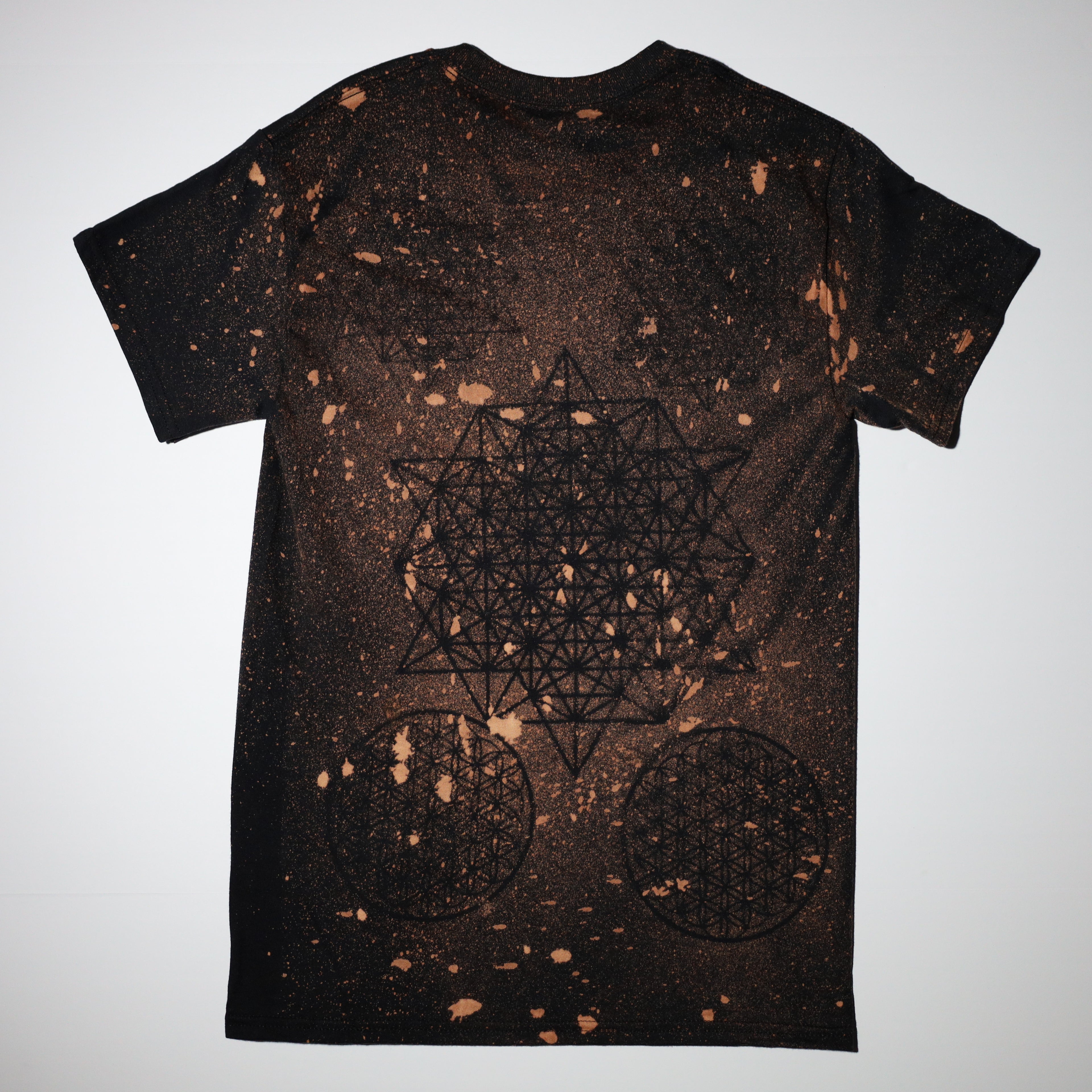 Sacred Geometry Designed T-shirt 3 of 50 SMALL (Seed Of Life)