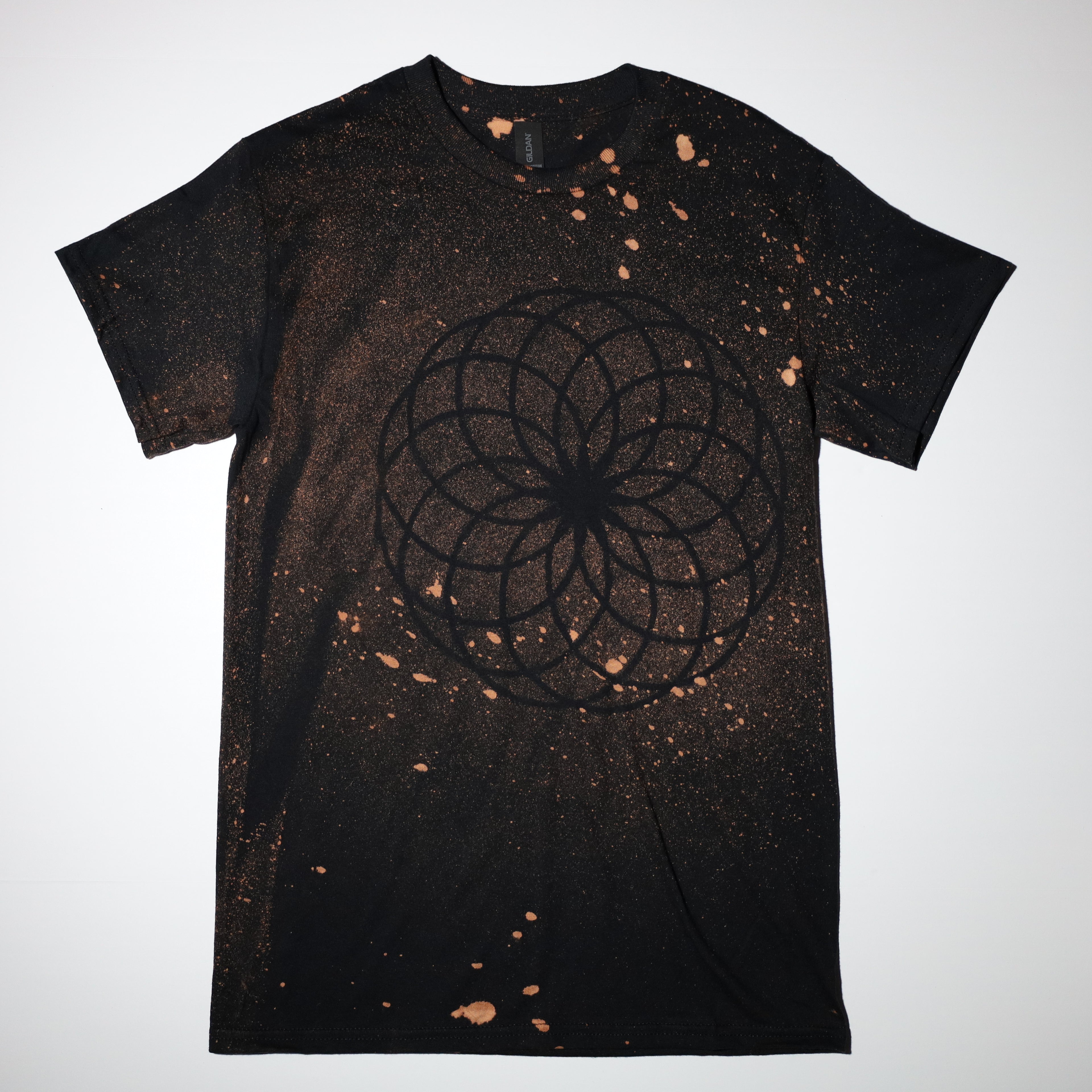 Sacred Geometry Designed T-shirt 3 of 50 SMALL (Seed Of Life)