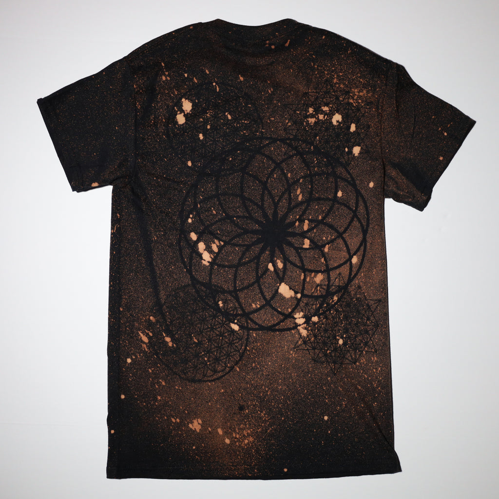 Sacred Geometry Designed T-shirt 4 of 50 SMALL (Seed Of Life)