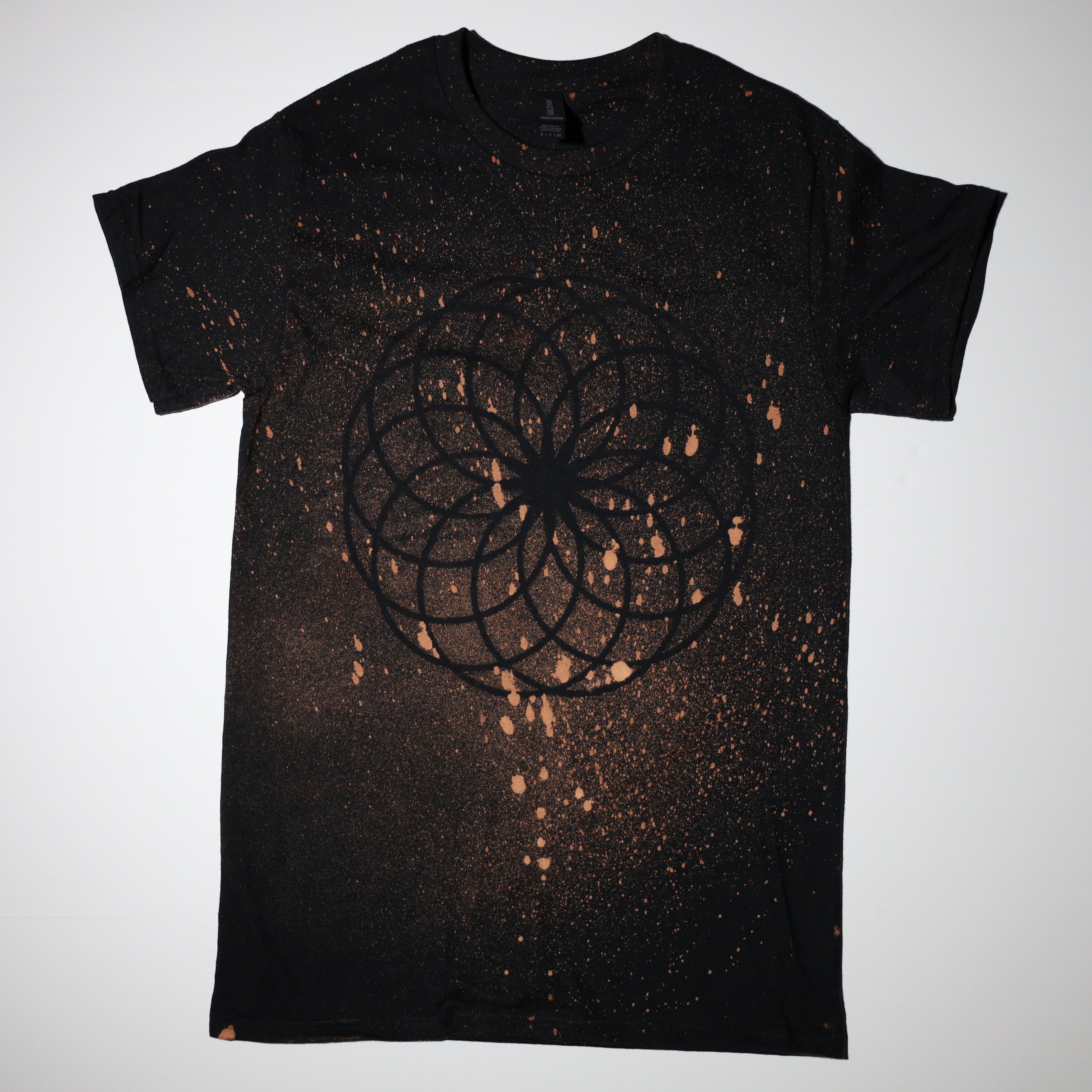 Sacred Geometry Designed T-shirt 5 0f 50 SMALL (Seed Of Life)