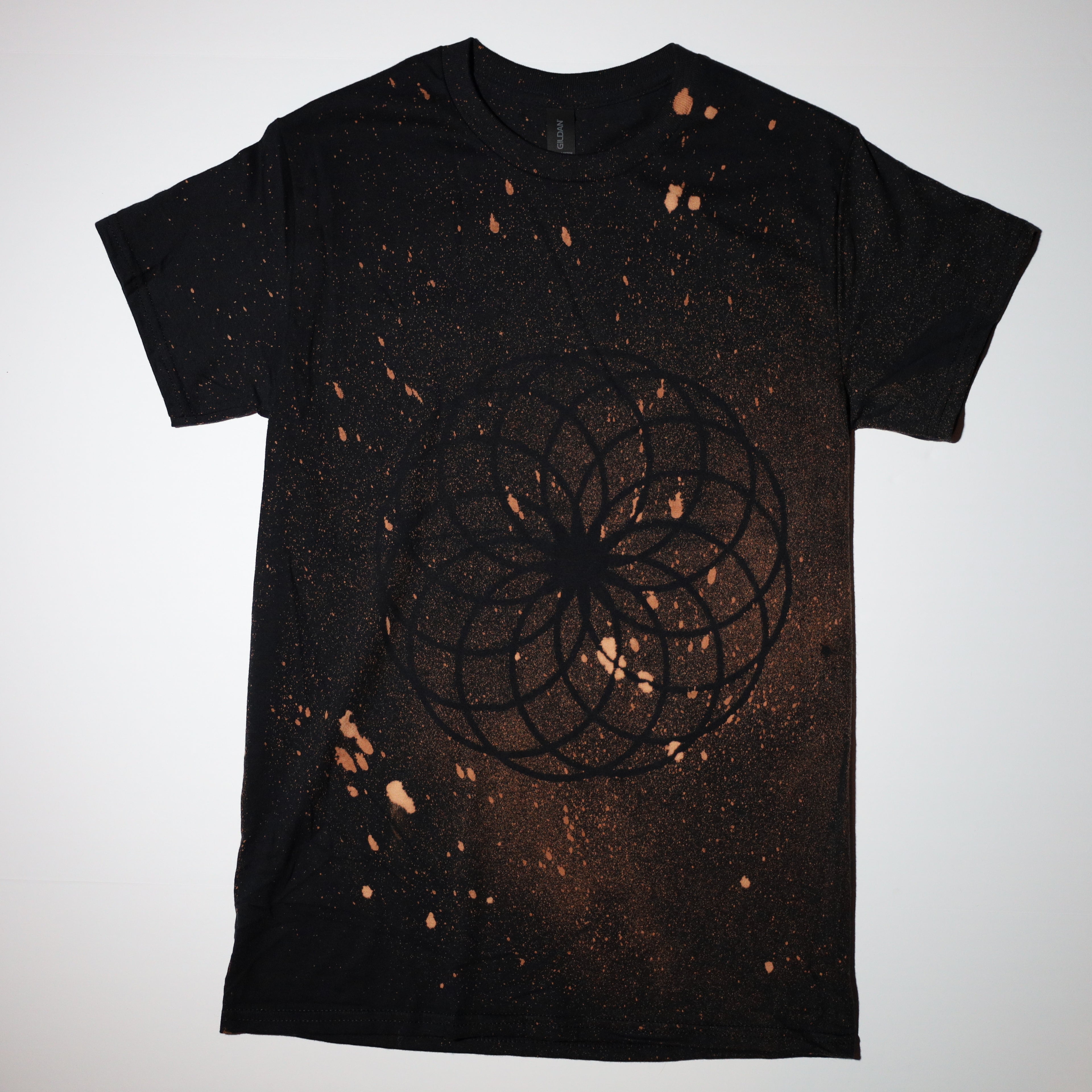 Sacred Geometry Designed T-shirt 6 of 50 SMALL (Seed of Life)