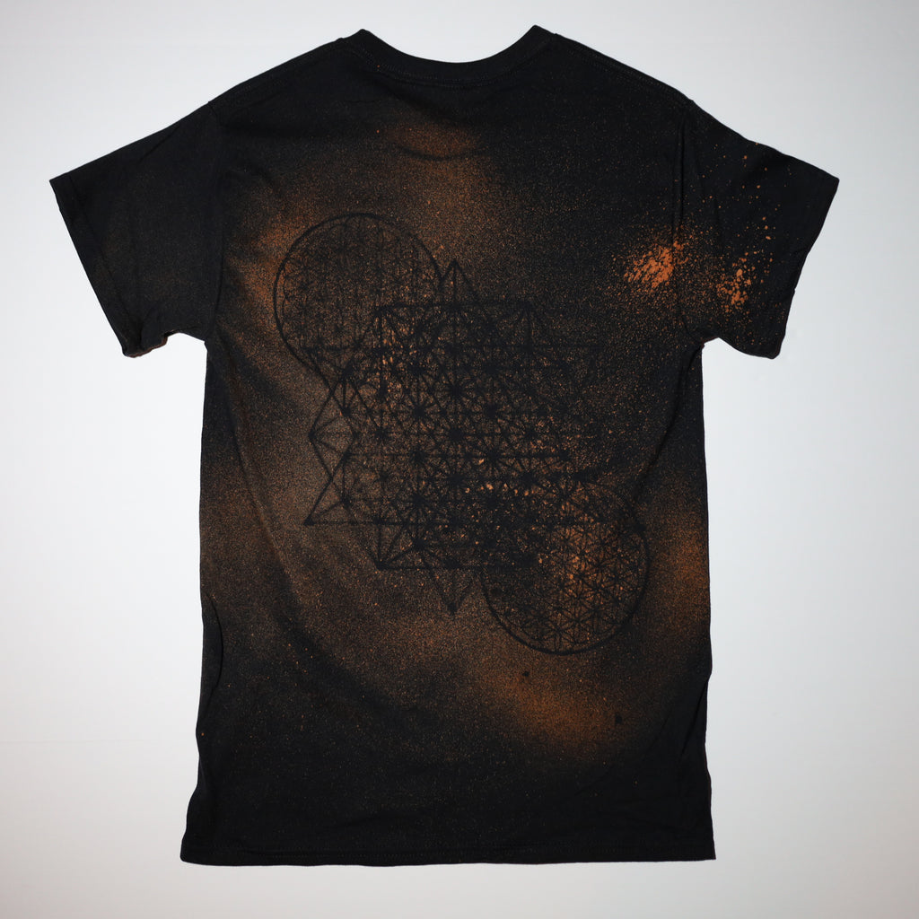 Sacred Geometry Designed T-shirt 8 of 50 SMALL (Tetrahedron 64 Star)