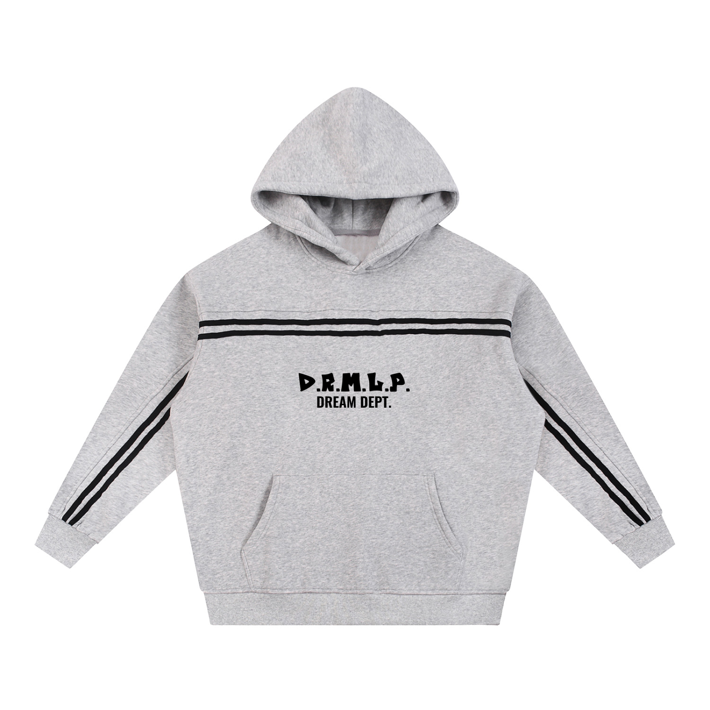 Sun Fade Contrast Tape Fleece Hoodie